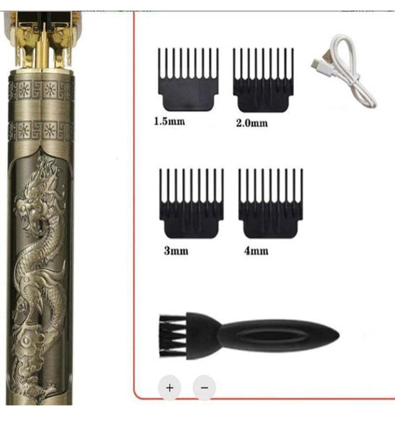 Hair Trimmer Shaver Rechargeable for Men Hairdresser Plastic Hairdresser Products Portable Travel Supplies Barber Shop Head